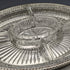 British Vintage Silver Plated Gallery Tray with Glass Liner Width 31cm 1717g